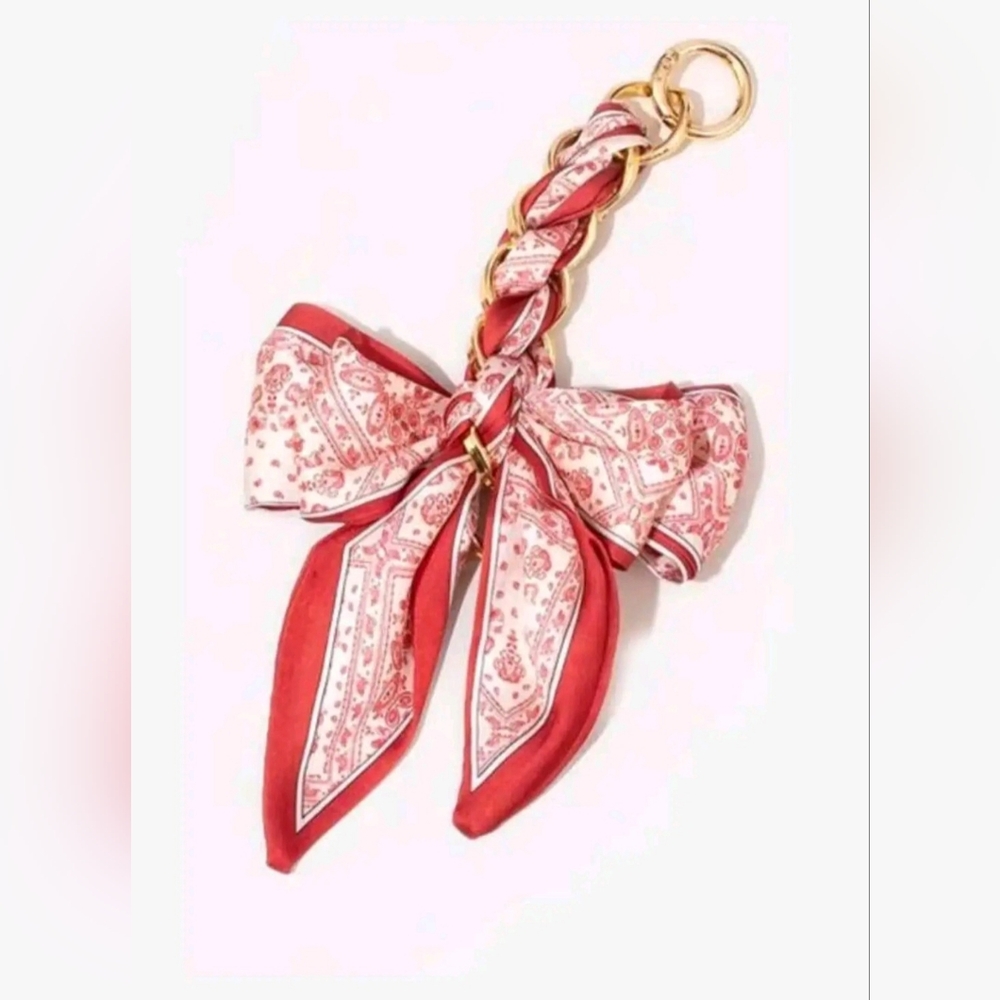 ELEGANT BOW BAG CHARM/KEYCHAIN